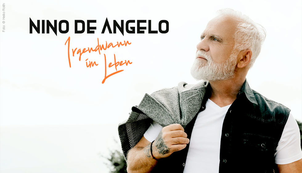 Nino de Angelo Irgendwann im Leben Tour Poster 2025